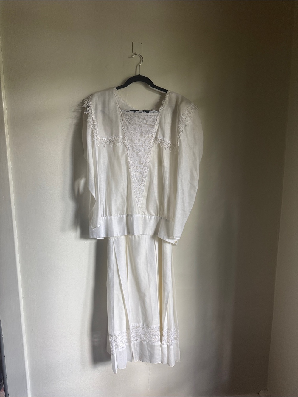 Vintage Gunne Sax Scott McClintok Prairie Cottage Core Dress Set